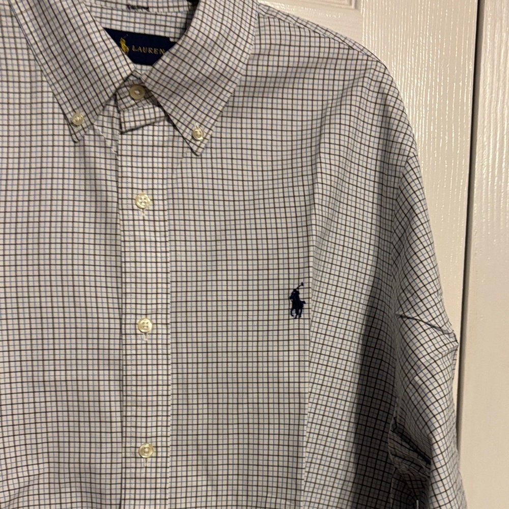 Ralph Lauren long sleeve button down shirt size XL - Picture 3 of 8